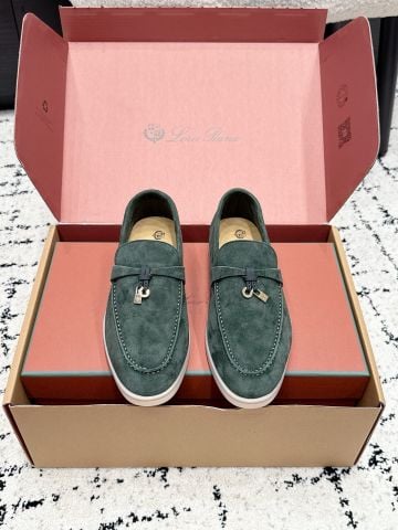 GIÀY LOAFER NAM NỮ L P SUMMER CHARMS WALK DA LỘN PHOM ĐẾ BẰNG