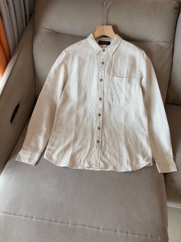ÁO SƠ MI NAM LP DÀI TAY 100% LYOCELL VÂN LINEN THANH LỊCH