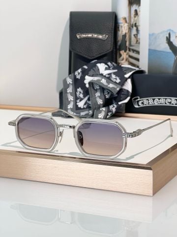 KÍNH MẮT NAM NỮ C H STYLIDA GỌNG BÁT GIÁC VIỀN ACETATE PHỐI KIM LOẠI CHẠM KHẮC