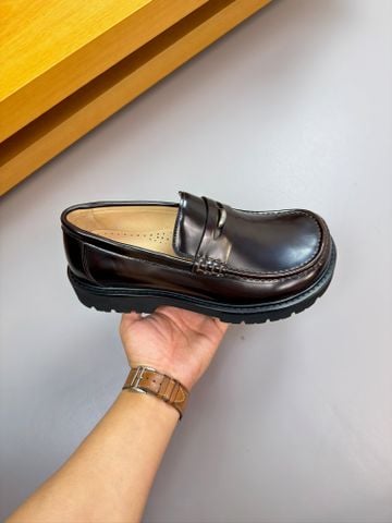 GIÀY NAM LOAFER LOEW PENNY DA BÓNG ĐẾ CAO BẢN LỚN