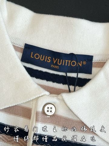 ÁO POLO NAM L V DỆT SỌC JACQUARD PHOM REGULAR THANH LỊCH