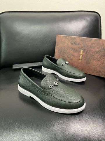 GIÀY MOCCASIN NAM Stefan* Ricc* * DA BÊ Ý HẠT SẦN