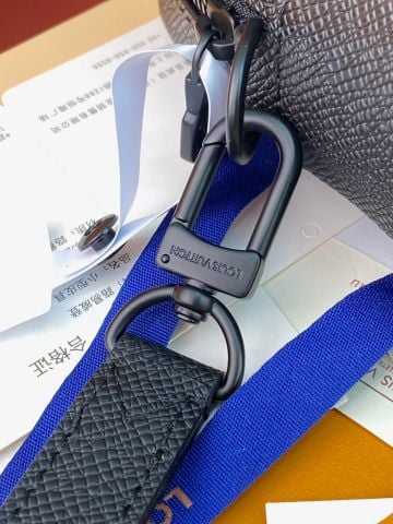 TÚI CẦM TAY NAM NỮ L V POCHETTE KASAI DAMIER GRAPHITE