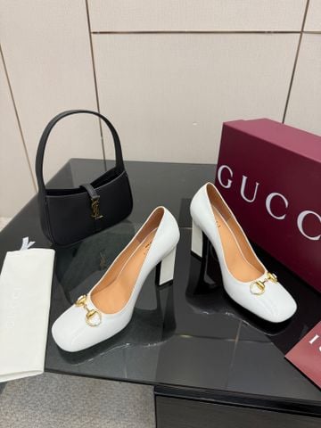 GIÀY CAO GÓT NỮ GC HORSEBIT DA BÓNG CAO CẤP