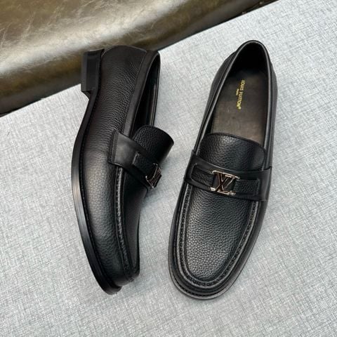 GIÀY NAM LOAFER L V VÂN CROSS-GRAIN CAO CẤP – PHOM LỊCH LÃM