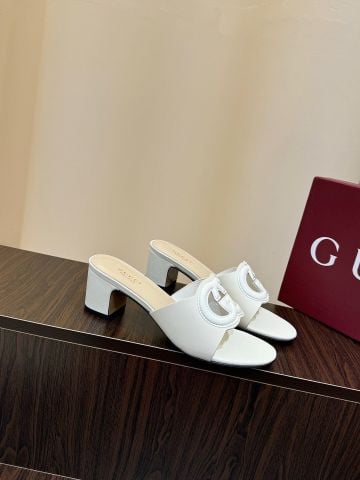 Dép nữ GUCC* MULE GG RỖNG PHIÊN BẢN VINTAGE