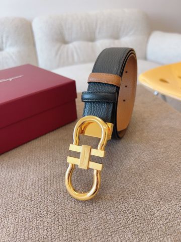 THẮT LƯNG NAM FERRA 2 MẶT DUAL-TONE – KHÓA GANCI