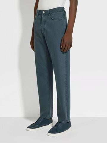 QUẦN JEANS NAM DÁNG GỌN TÔN FORM – NHUỘM SẴN TONE TRẦM SANG