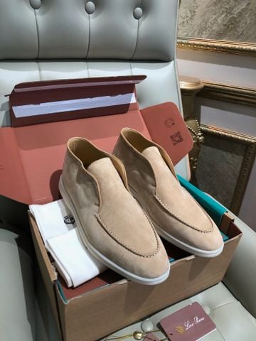 GIÀY MOCCASSIN UNISEX LP CAO CỔ – DA LỘN CỪU Ý THƯỢNG HẠNG