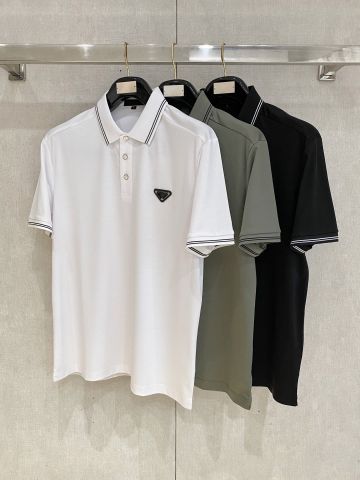 ÁO POLO NAM PRD LOGO TAM GIÁC KIM LOẠI CỔ VIỀN THANH LỊCH