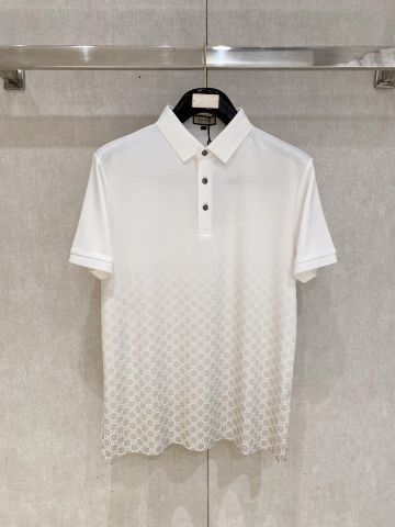 ÁO POLO NAM GC HỌA TIẾT MONOGRAM DẬP NỔI – FORM CHUẨN,