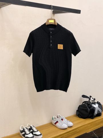 ÁO DỆT KIM NAM L V CỔ POLO HỌA TIẾT NỔI PHOM GỌN SANG TRỌNG