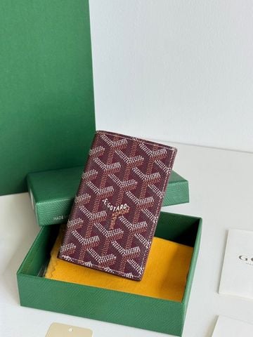 VÍ HỘ CHIẾU/ĐỰNG THẺ UNISEX GYD HỌA TIẾT CHỮ V SANG TRỌNG