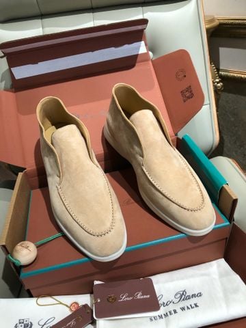 GIÀY MOCCASSIN UNISEX LP CAO CỔ – DA LỘN CỪU Ý THƯỢNG HẠNG