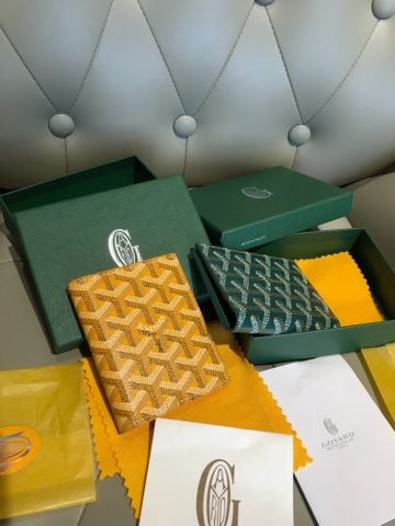 VÍ ĐỰNG THẺ UNISEX GYD SAINT-MARC HỌA TIẾT SIGNATURE THANH MẢNH