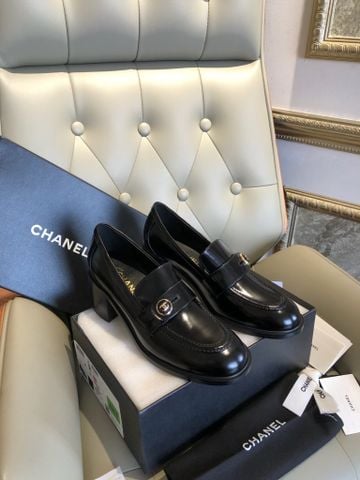 GIÀY CAO GÓT LOAFER CN* DA BÒ BÓNG – ĐỒNG XU KIM LOẠI, PHOM THANH LỊCH