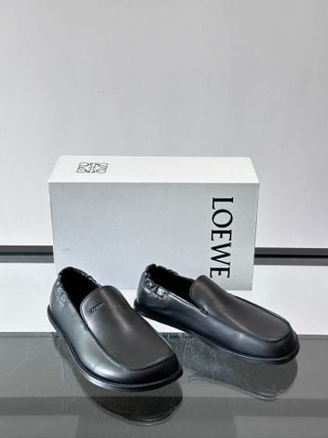 GIÀY NAM LOAFER LW PHOM TỐI GIẢN GÓT CHUN ÔM MỀM DA CAO CẤP