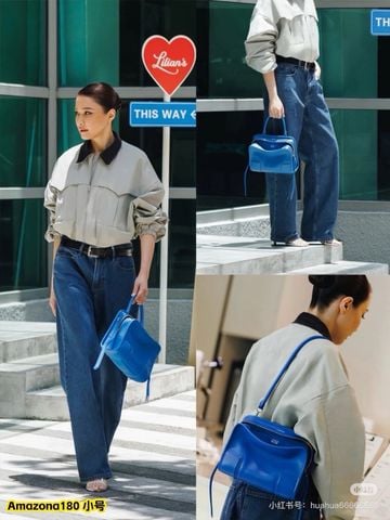 TÚI XÁCH NAM NỮ L W AMAZONA 180 – SILHOUETTE THƯ GIÃN, DA BÊ MỀM