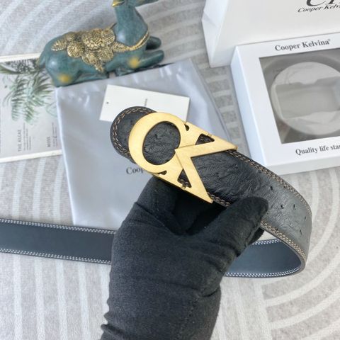 THẮT LƯNG NAM CKK KHÓA LOGO ÁNH KIM – BẢN 4.0CM