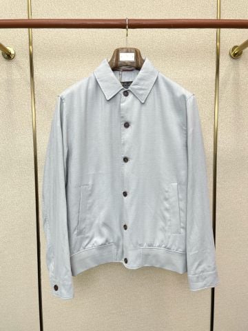 ÁO KHOÁC NAM LP DÁNG CỔ BẺ CHẤT VẢI NHẬP MỀM MỊN PHONG THÁI TINH GỌN