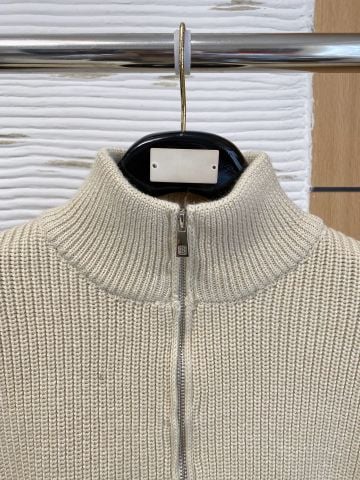 ÁO LEN NAM BC CỔ CAO KÉO KHÓA DỆT GÂN DÀY DẶN