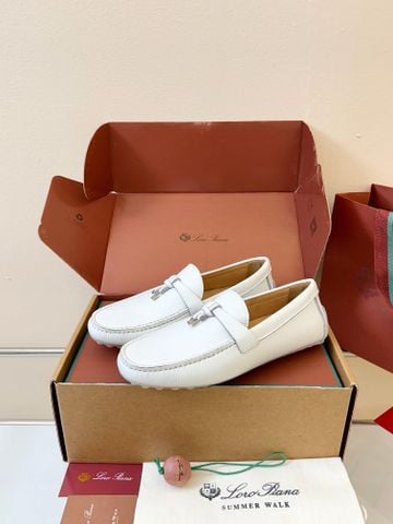 GIÀY DRIVER NAM L P SUMMER WALK DA BÒ VÂN HẠT – PHOM LOAFER LỊCH LÃM, ĐẾ HẠT CHỐNG TRƯỢT