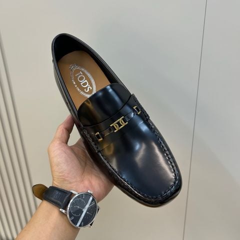 GIÀY NAM TOD* LOAFER – DA BÊ BÓNG MỜ, BIT KIM LOẠI THANH LỊCH