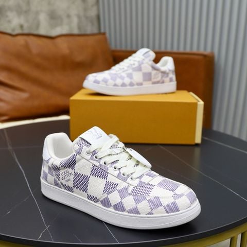 Giày sneaker nam L*V  Damier – Thanh lịch, nổi bật và cực chất!