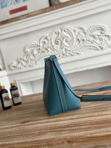 TÚI XÁCH NỮ H* BERLINGOT XANH DENIM SECONDHAND