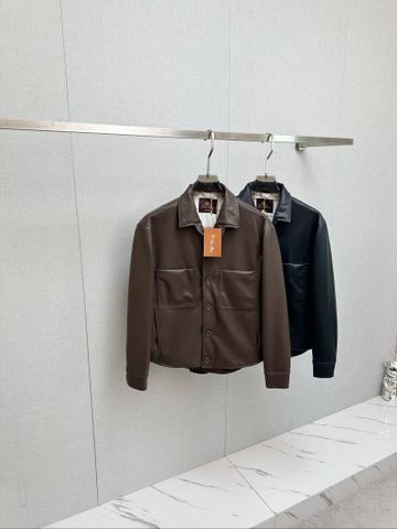 ÁO KHOÁC NAM Lorro* Piana*  – PU MỀM MỊN PHOM REGULAR | THU ĐÔNG