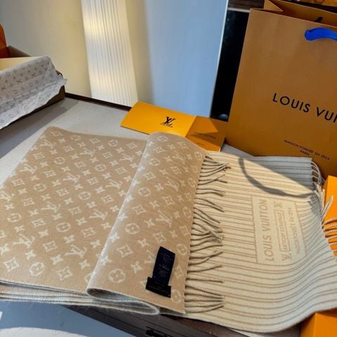 KHĂN LEN NAM NỮ L*V  MONOGRAM NEVERFULL 3 PHỐI MÀU