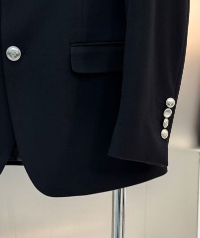 ÁO BLAZER NAM PRAD PHOM SLIM CAO CẤP LOGO THÊU NGỰC*