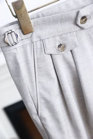 QUẦN ÂU NAM Z G PHOM TAPERED XẾP LY, CẠP TĂNG CHỈNH MAY ĐO