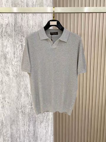 ÁO POLO NAM L P DỆT KIM CỔ MỞ FRONT V PHONG CÁCH TINH GIẢN SANG TRỌNG