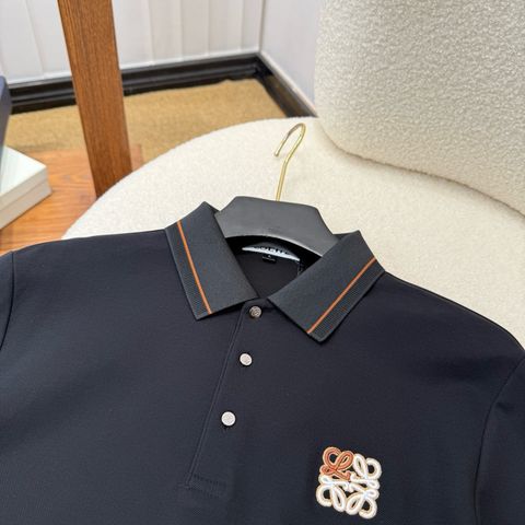 ÁO POLO NAM L W ANAGRAM LOGO THÊU NỔI, VẢI COTTON PIQUÉ DỆT MẮT LƯỚI,
