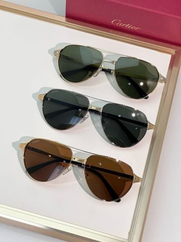 KÍNH MÁT NAM CRT – DÁNG AVIATOR BO TRÒN, BẢN LỀ ĐINH VÍT BIỂU TƯỢNG, PHOM ĐEO RẤT SANG