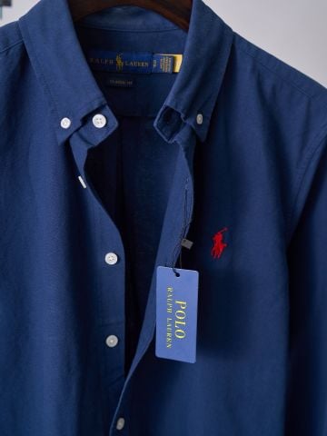 SƠ MI NAM R L OXFORD COTTON CLASSIC FIT – THÊU SMALL PONY VERSION 2
