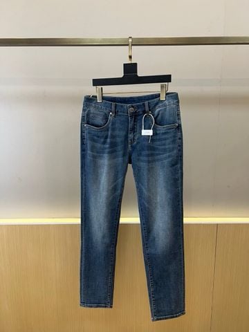 QUẦN JEANS NAM L P WASH XANH VINTAGE PHOM STRAIGHT CAO CẤP
