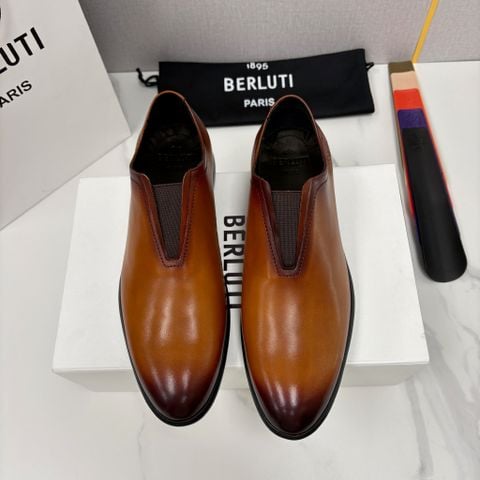GIÀY SLIP ON NAM B L VENEZIA CALF LEATHER PATINA SCRITTO CHẤT LƯỢNG THƯỢNG HẠNG