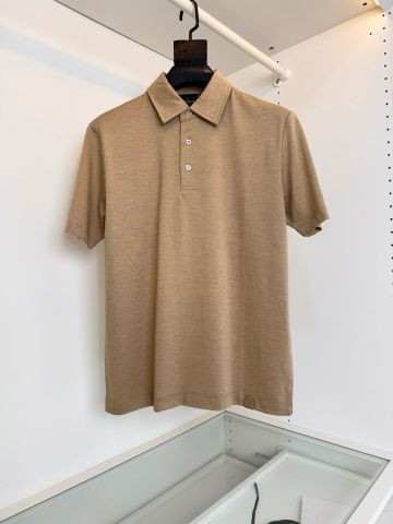 ÁO POLO NAM B R N COTTON PIQUÉ CỔ BẺ BA NÚT PHOM Ý LỊCH LÃM