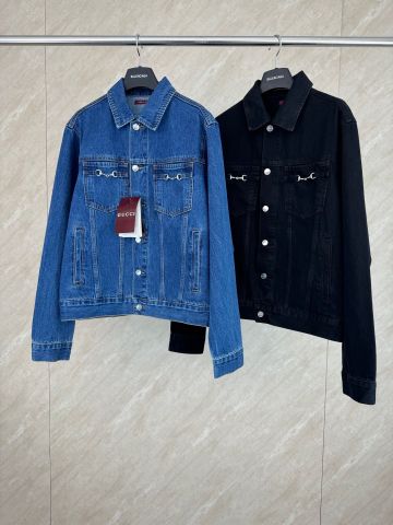 ÁO DENIM NAM NỮ GC ĐIỂM NHẤN HORSEBIT KIM LOẠI – PHOM GỌN SANG ÁO