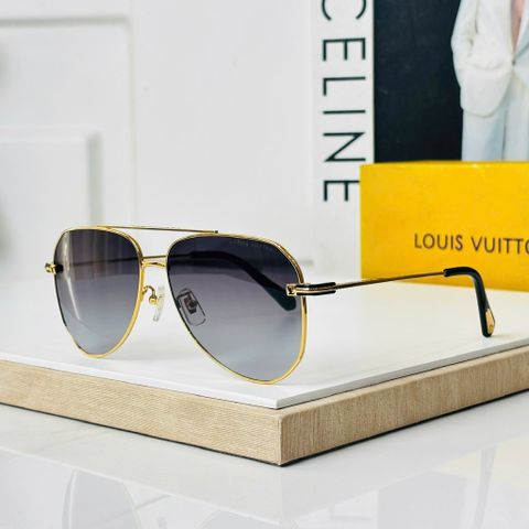 KÍNH RÂM NAM NỮ L V DÁNG PILOT VIỀN KIM LOẠI MONOGRAM LENS