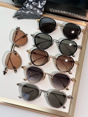 GỌNG KÍNH NAM NỮ chrome* hearts* SEX T-9 – GỌNG TRÒN MIX KIM LOẠI, PHONG CÁCH RETRO SANG TRỌNG