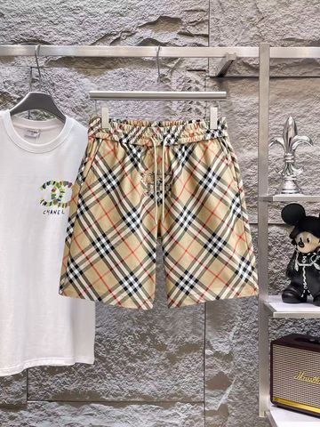 QUẦN SHORT NAM B B R CHECK DRAWCORD RELAXED FIT THÊU KỴ SĨ