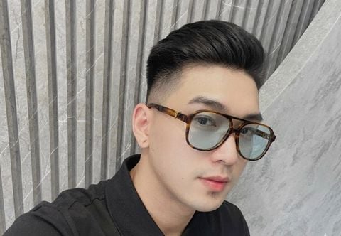 KÍNH MẮT NAM NỮ L V – PHOM SQUARE NAVIGATOR, GỌNG ACETATE VÂN HAVANA