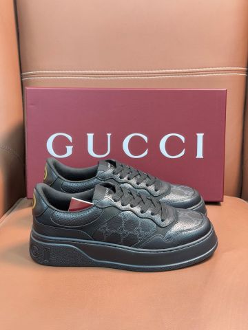 GIÀY SNEAKER NAM NỮ GUCC* ĐẾ DÀY NÂNG CHIỀU CAO TONE NÂU VINTAGE