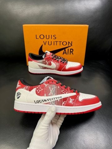 GIÀY SNEAKER NAM LV* X NK* MONOGRAM STREET LUX ĐẾ ÊM CÂN MỌI OUTFIT