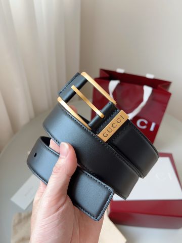 THẮT LƯNG NAM GUCC*  | KHÓA ĐÔI BIỂU TƯỢNG – BẢN 3.5CM