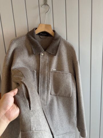 ÁO KHOÁC UNISEX LFW DẠ LEN HERRINGBONE CAO CẤP