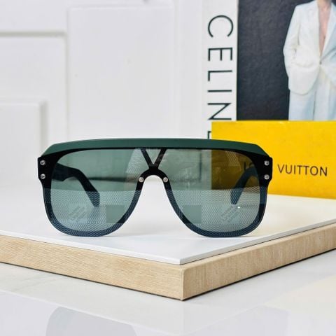 KÍNH MẮT NAM NỮ L V WAIMEA FORM MASK OVERSIZE TRÒNG MONOGRAM PHỦ TOÀN BỀ MẶT